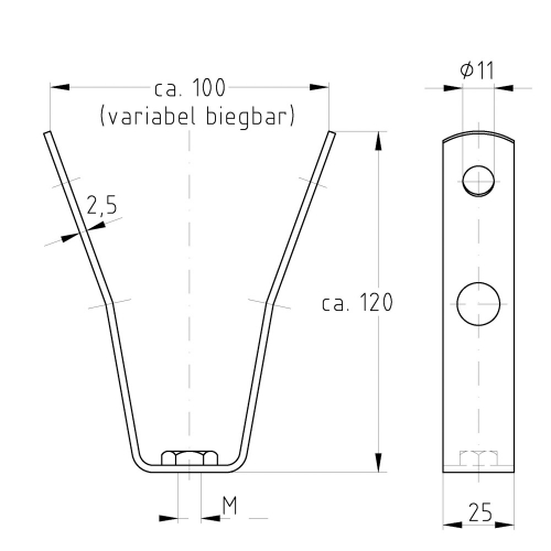 Trapezblechhnger