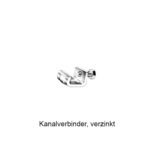 Kanalverbinder, verzinkt