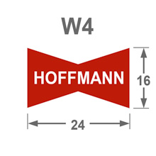 Hoffmann Schwalben W4 - Lnge whlbar - 100 Stk.